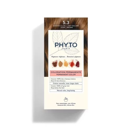 PHYTOCOLOR NØ5.3 CHATAIN CLAIR DORE