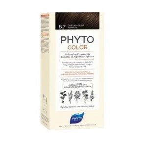 PHYTOCOLOR NØ5.7 CHATAIN CLAIR MARRON – Image 4