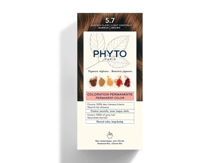 PHYTOCOLOR NØ5.7 CHATAIN CLAIR MARRON – Image 5