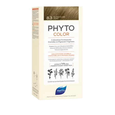 PHYTOCOLOR 8.3 BLOND CLAIR DORE