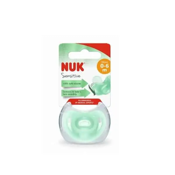 NUK SUCETTE SENSITIVE + BOITE 0-6M 29139 – Image 2