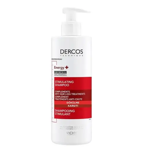 VICHY DERCOS A/P SHAMP ENERGISANT 200ML – Image 2