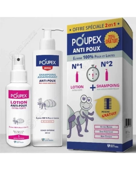POUPEX PACK ANTI POUX