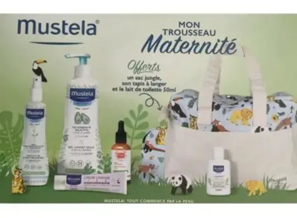MUSTELA SAC MATERNITE JUNGLE