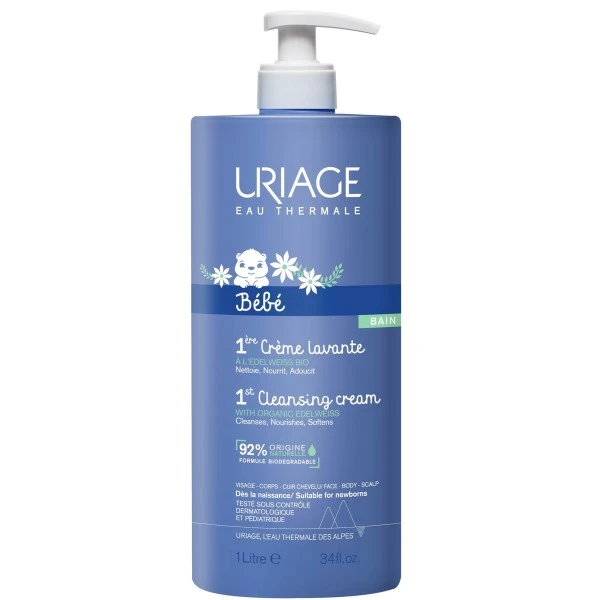 URIAGE BEBE CREME LAVANTE 500ML – Image 2