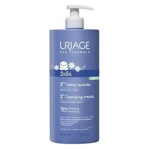 URIAGE BEBE CREME LAVANTE 500ML – Image 3
