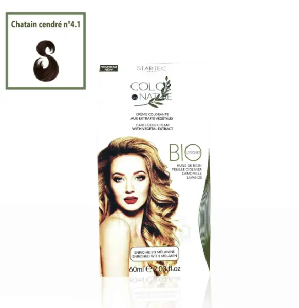STARTEC COLORATION CHATAIN CENDRE 4.1