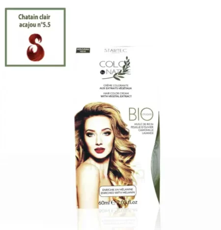 STARTEC COLORATION CHATAIN CLAIR ACAJOU 5.5