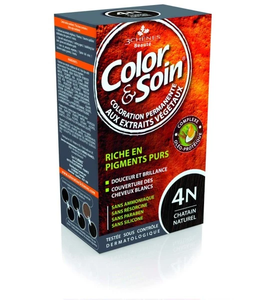 3CHENES COLOR SOIN CHATAIN NATUREL 4N – Image 2