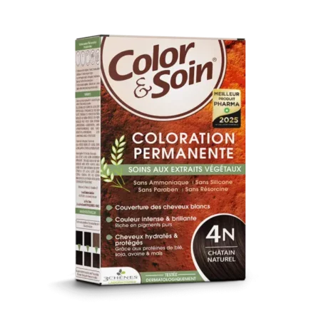 3CHENES COLOR SOIN CHATAIN NATUREL 4N