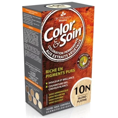 3CHENES COLOR SOIN BLOND PLATINE 10N