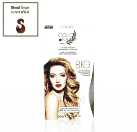 STARTEC COLORATION BLOND FONCE CUIVRE 6.4