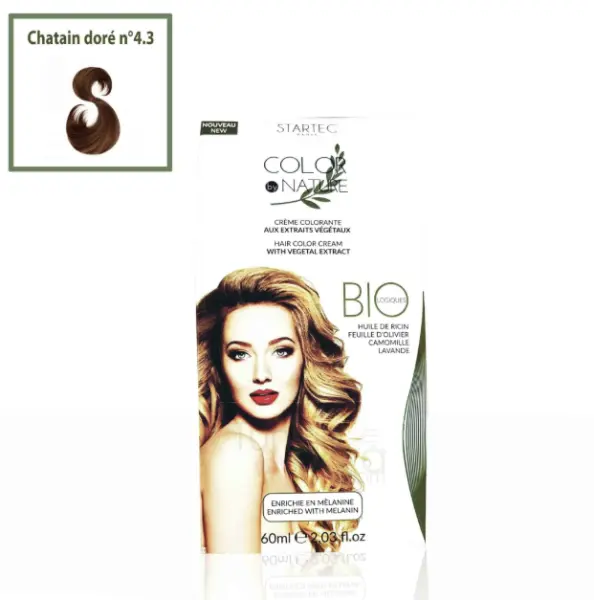 STARTEC COLORATION CHATAIN DORE 4.3