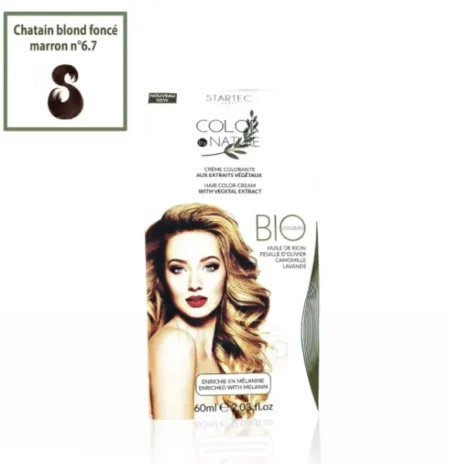 STARTEC COLORATION BLOND FONCE MARRON 6.7