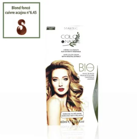 STARTEC COLORATION BLOND FONCE CUIVRE 6.45
