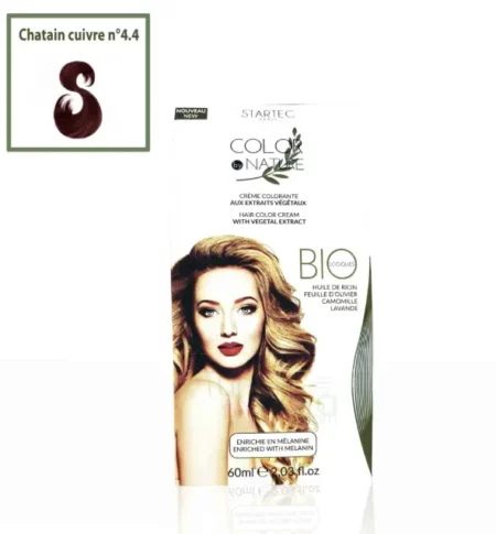 STARTEC COLORATION CHATAIN CUIVRE 4.4