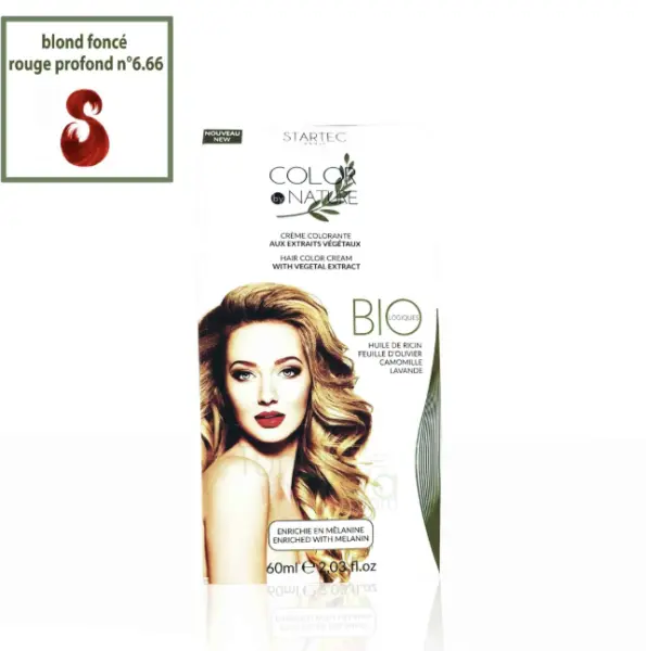 STARTEC COLORATION BLOND FONCE ROUGE PROFOND 6.66