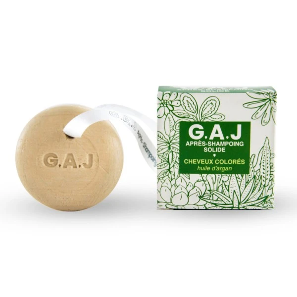 GAJ AP/SHAMP SOLIDE CHX COLORES A L'HUILE D'ARGAN 60G