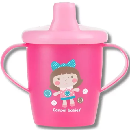 CANPOL 0170 PROMOEXP SET 31/200 +TOYS NON SPILL CUP 250ML+SPOON
