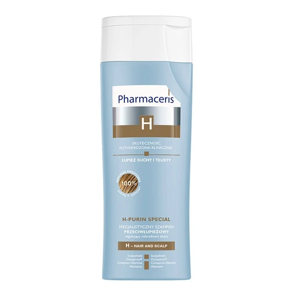 PHARMACERIS SHAMP H-PURIN DRY ANTIPELL 250ML – Image 3