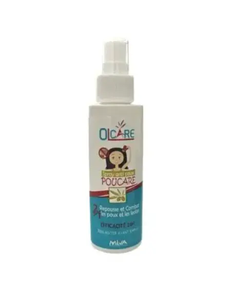 MILVA OLCARE SPRAY REPULSIF POUCARE ANTI POUX 100ML
