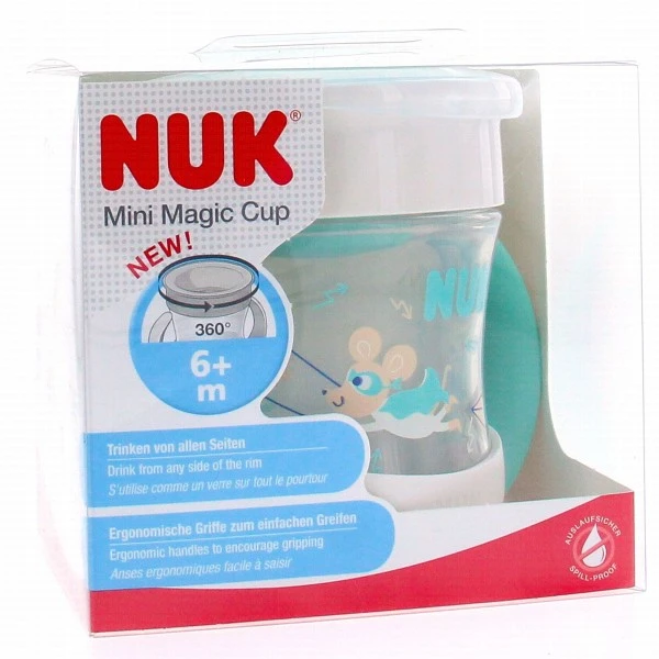 NUK TASSE MINI MAGIC CUP 360° ANSES 160ML 55450 – Image 4