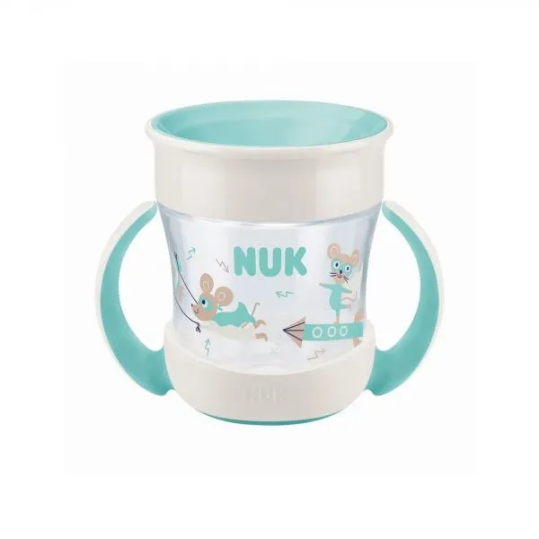 NUK TASSE MINI MAGIC CUP 360° ANSES 160ML 55450