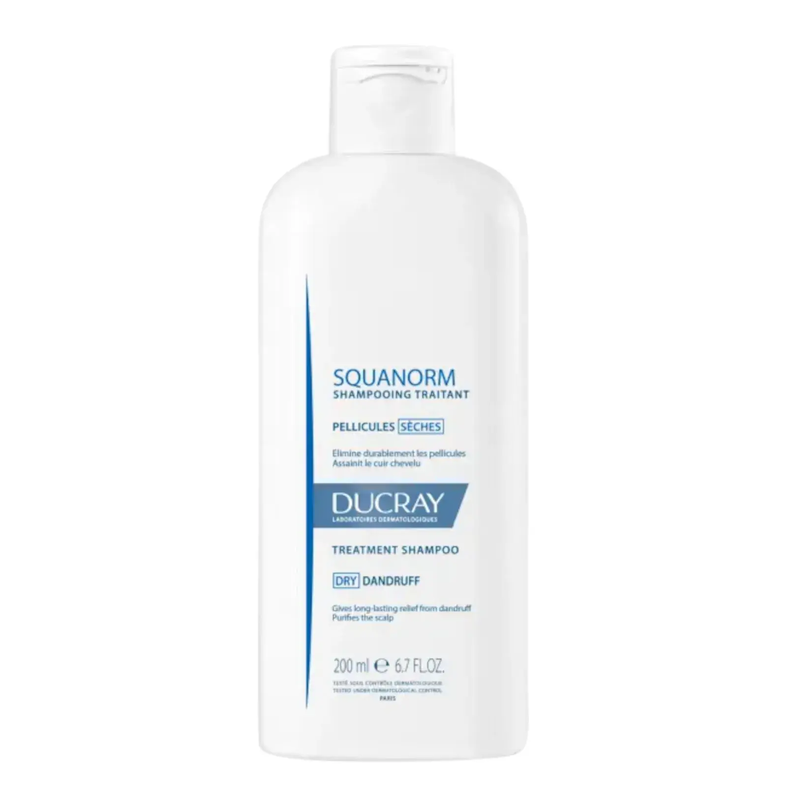 DUCRAY SQUANORM SHAMP CHX SECS 200ML – Image 2