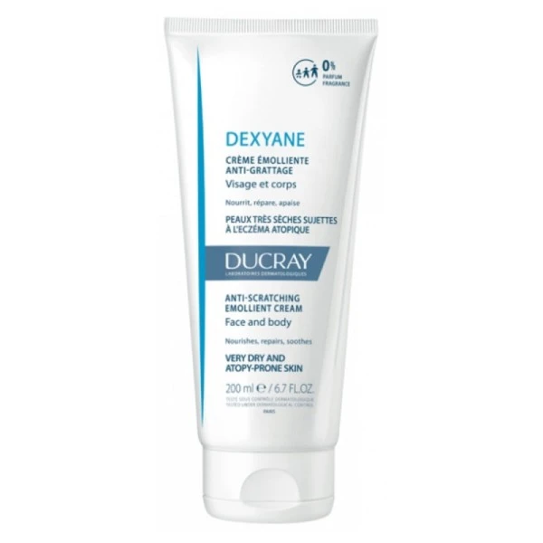 DUCRAY DEXYANE CR EMOLIANTE ANTI GRATTAGE 200ML – Image 2