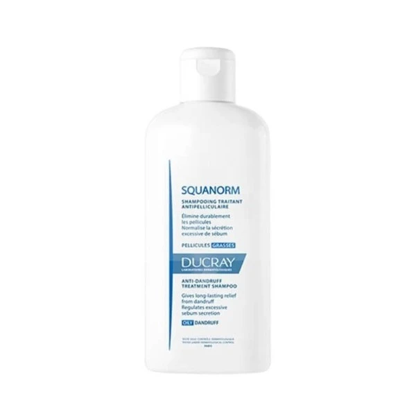 DUCRAY SQUANORM SHAMP CHX GRAS 200ML – Image 3