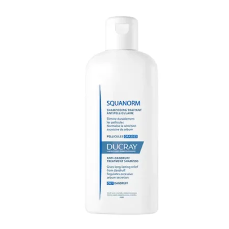 DUCRAY SQUANORM SHAMP CHX GRAS 200ML