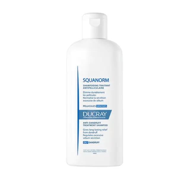 DUCRAY SQUANORM SHAMP CHX GRAS 200ML