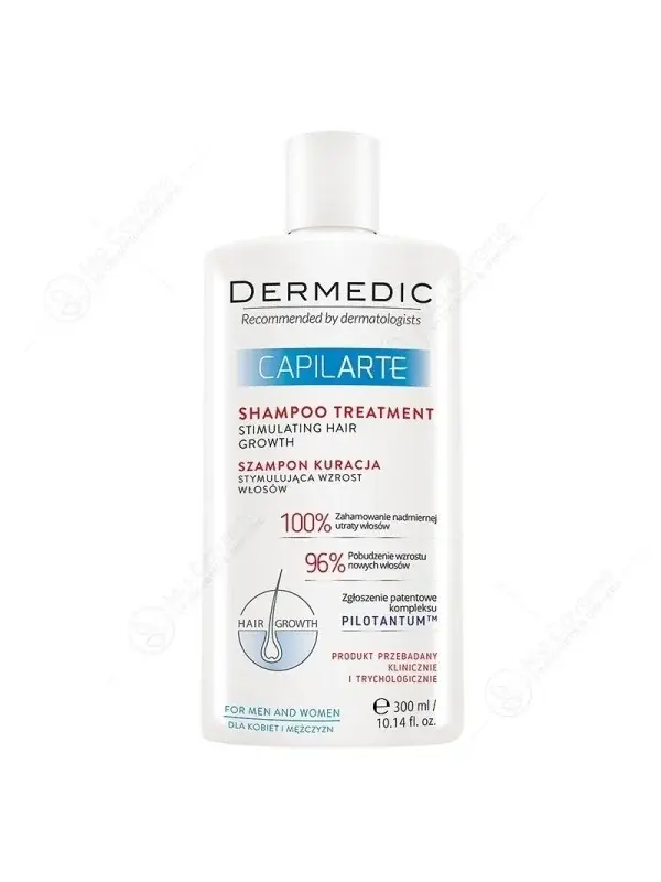 DERMEDIC CAPILARTE SHAMP ANTI CHUTE ET REPOUSSE 300ML 74194 – Image 3