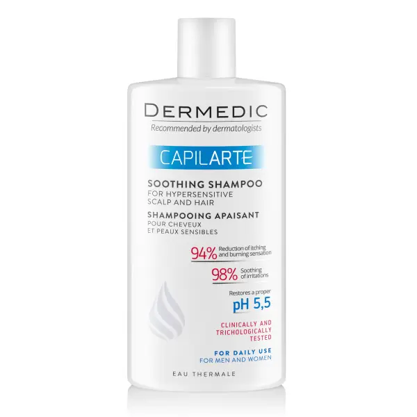 DERMEDIC CAPILARTE SHAMP APAISANT CHX SENS 300ML 74217 – Image 3