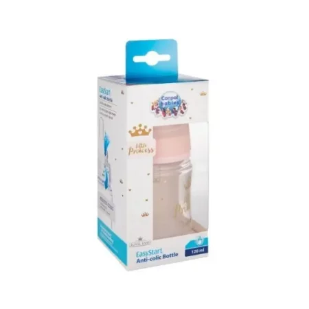 CANPOL BIB ANTI COLIQ LARGE PP ROYAL BABY ROSE 35/233 120ML