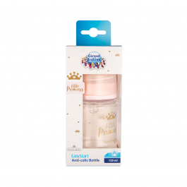 CANPOL BIB ANTI COLIQ LARGE PP ROYAL BABY ROSE 35/233 120ML – Image 5