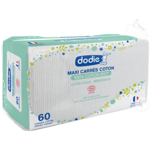 DODIE CARRES DE COTON BIO B/60 – Image 4