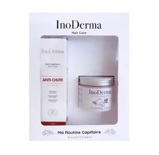 INODERMA COFFRET ANTICHUTE + CHANTILLY COCO