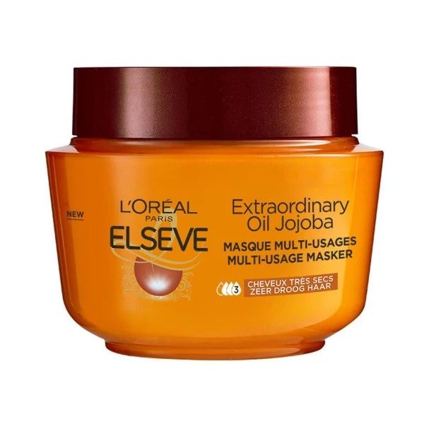 ELSEVE MASQUE HUILE EXTRAORDINAIRE JOJOBA POT 310ML – Image 5