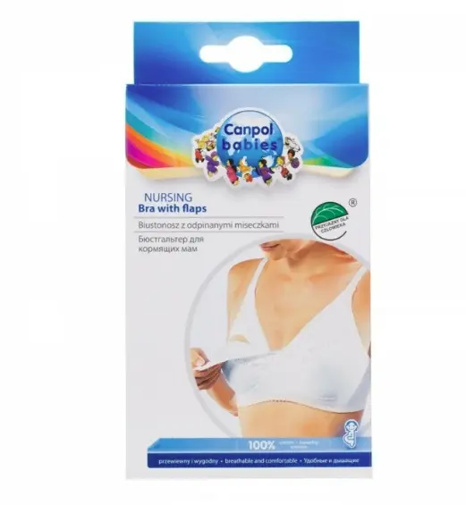 CANPOL SOUTIEN GORGE D'ALLAITEMENT COTON 85/A 26/753