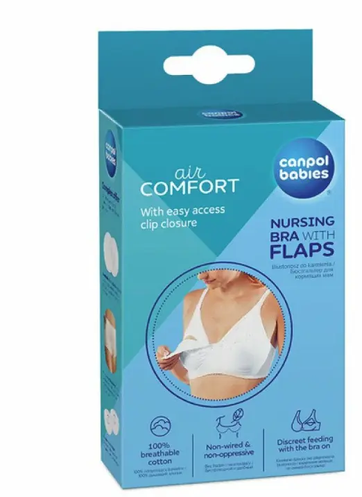 CANPOL SOUTIEN GORGE D'ALLAITEMENT COTON 85/D 26/765