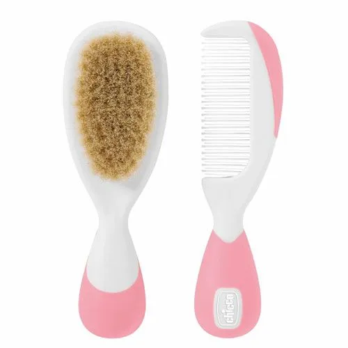 CHICCO BROSSE ET PEIGNE PINK
