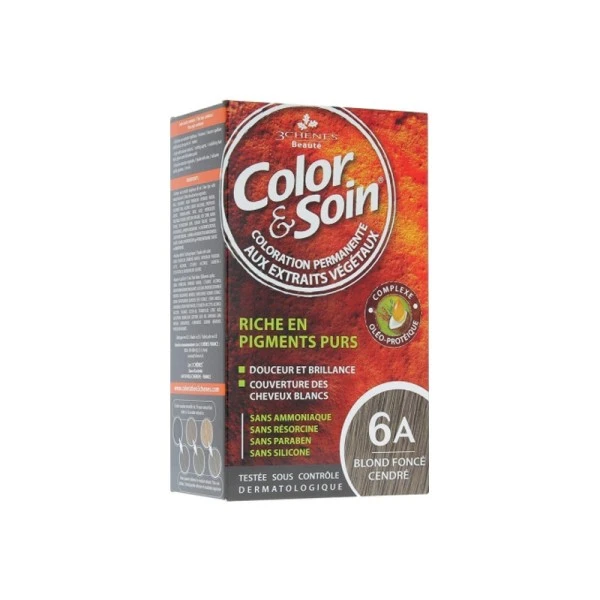 3CHENES COLOR SOIN BLOND FONCE CENDRE 6A – Image 3