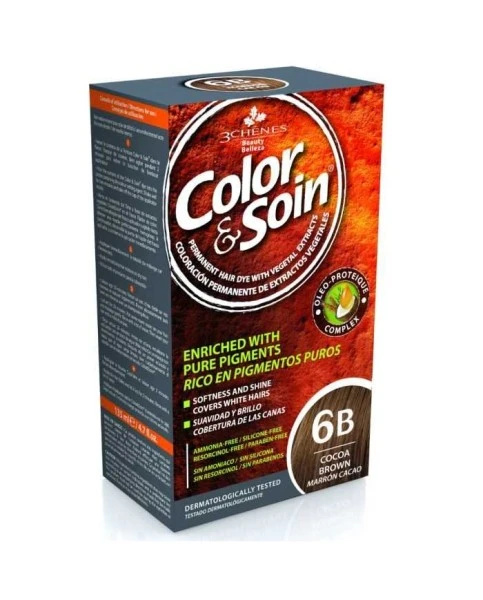 3CHENES COLOR SOIN MARRON CACAO 6B – Image 5