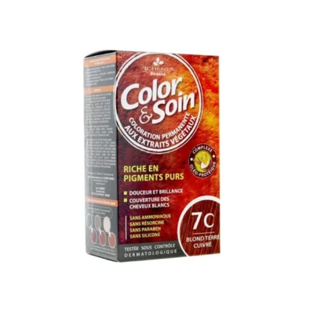 3CHENES COLOR SOIN BLOND TERRE CUIVRE 7C
