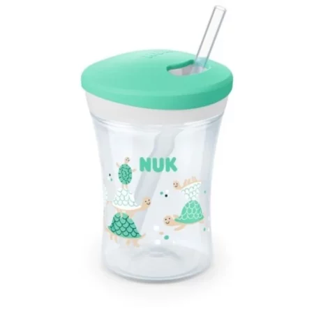 NUK ACTION CUP AVEC PAILLE 12M+ 230ML 55391