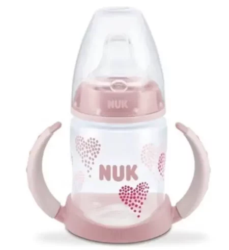 NUK BIB TEMP ROSE/BLEU 150ML ROSE 43924