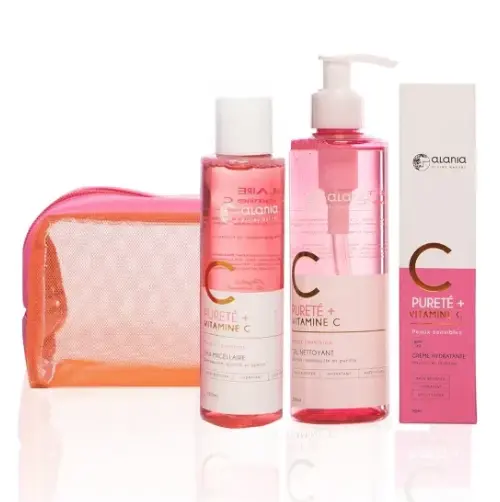 ALANIA PACK CR 50ML+GEL NETT+EAU MICELLAIRE 250ML -50%