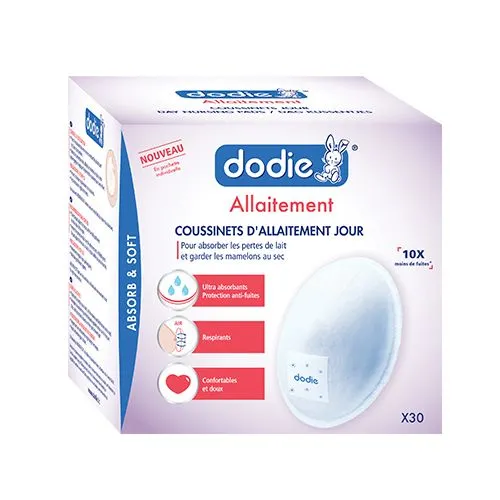 DODIE COUSSINETS D'ALLAITEMENT NUIT EN POCHETTE INDIV B/30 – Image 5