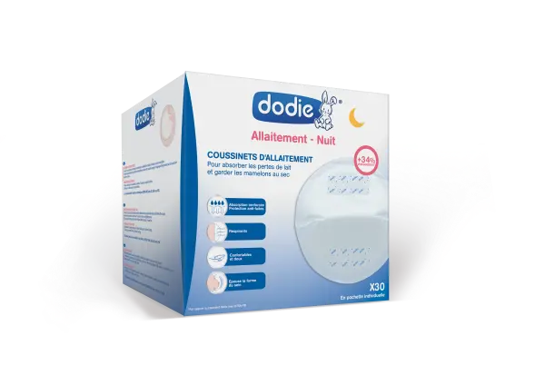 DODIE COUSSINETS D'ALLAITEMENT NUIT EN POCHETTE INDIV B/30 – Image 2
